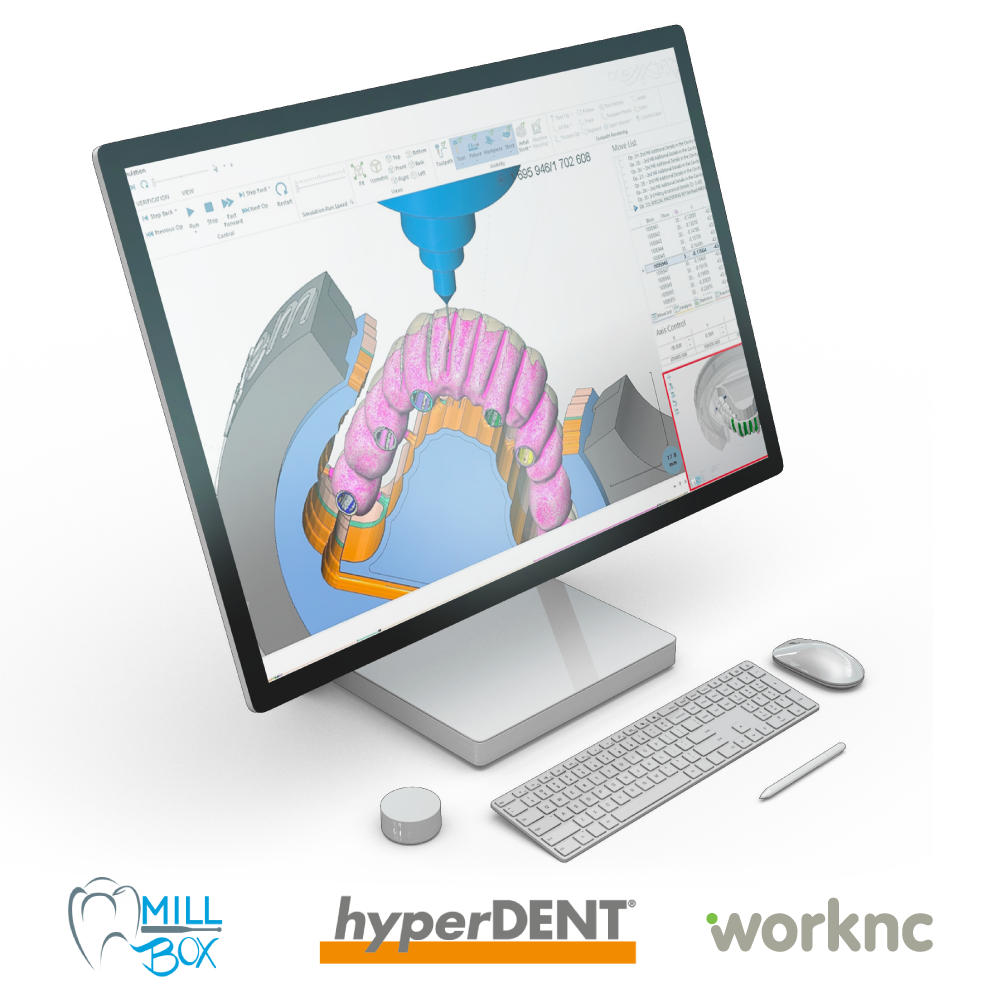 картинка Стоматологический фрезерный станок Dental Four DF 400 от HUb4LAb